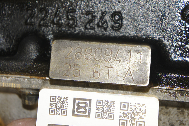 Номер двигателя и фотография площадки Land Rover 25 6T (BMW)