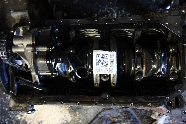 Фотография блока двигателя без поддона (коленвала) MERCEDES-BENZ OM 611.981