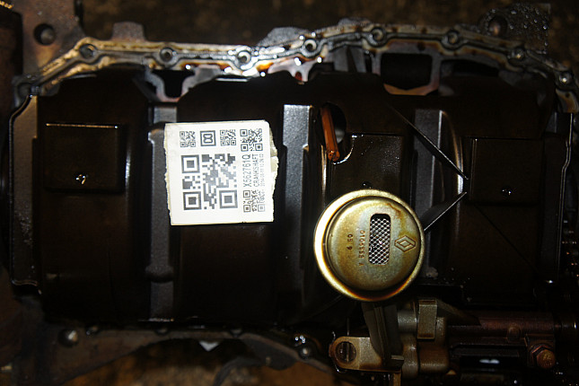 Фотография блока двигателя без поддона (коленвала) RENAULT K4MA 700