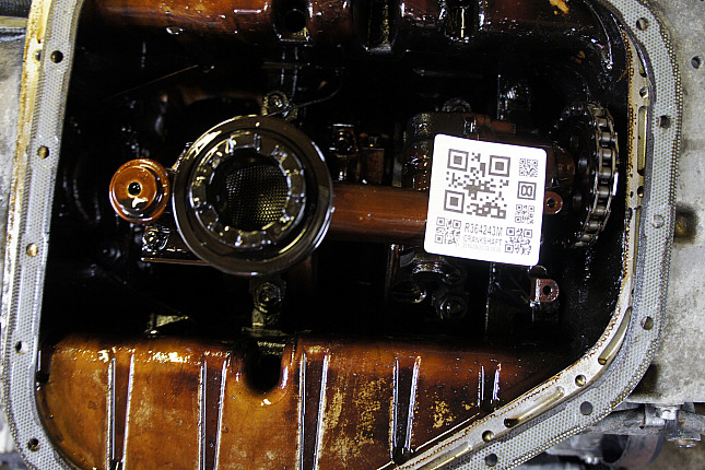 Фотография блока двигателя без поддона (коленвала) Mercedes M 119.981