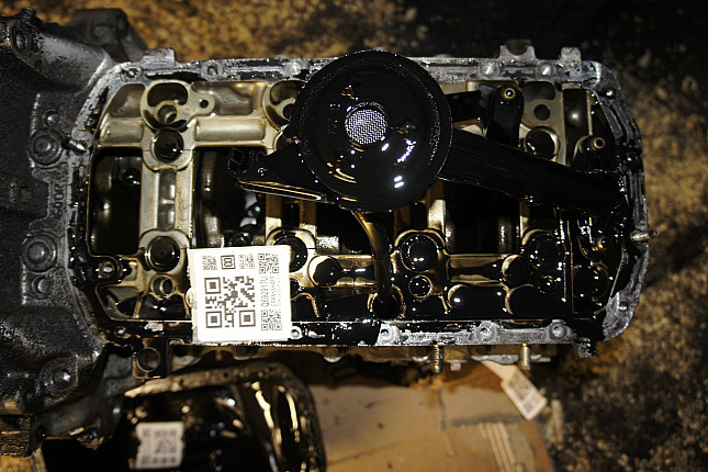 Фотография блока двигателя без поддона (коленвала) FORD HHDA