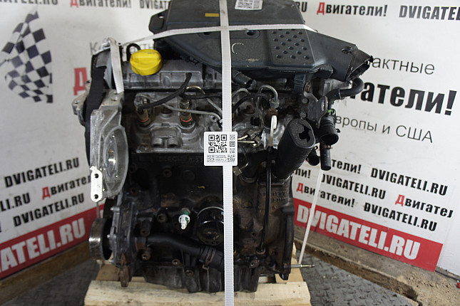 Двигатель вид с боку Renault F8Q 632