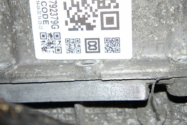 Номер двигателя и фотография площадки MERCEDES-BENZ M 166.961