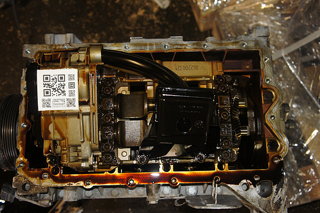 Фотография блока двигателя без поддона (коленвала) BMW N 46 B 20BA