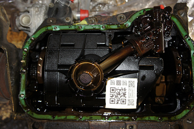 Фотография блока двигателя без поддона (коленвала) AUDI ACE