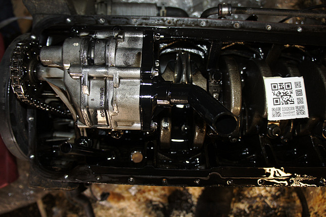 Фотография блока двигателя без поддона (коленвала) MERCEDES-BENZ OM 613.961