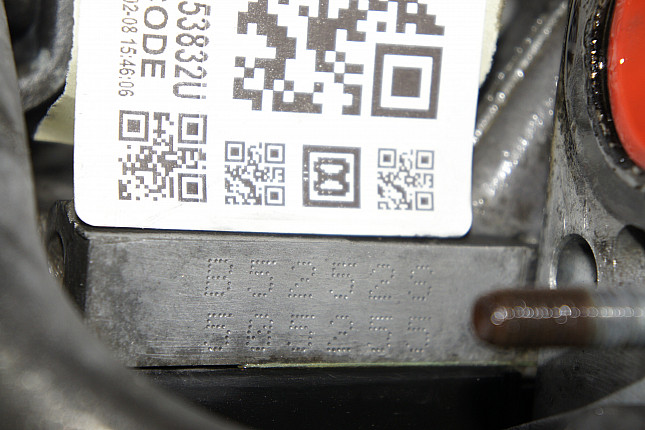 Номер двигателя и фотография площадки Volvo B 5252 S