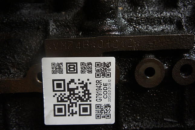 Номер двигателя и фотография площадки JEEP vm23b