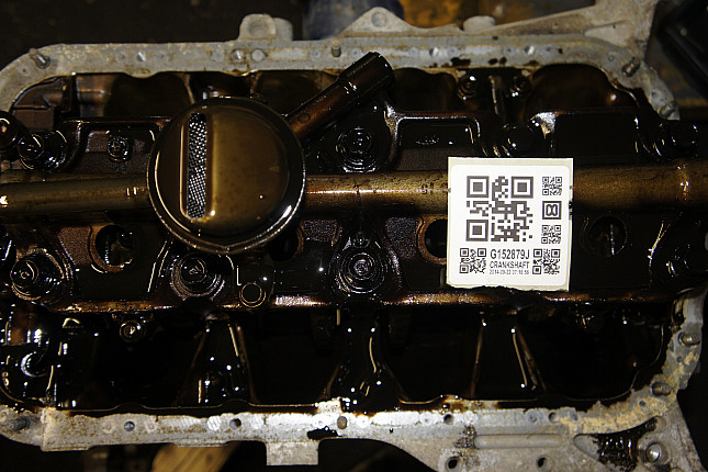 Фотография блока двигателя без поддона (коленвала) HONDA D14A4
