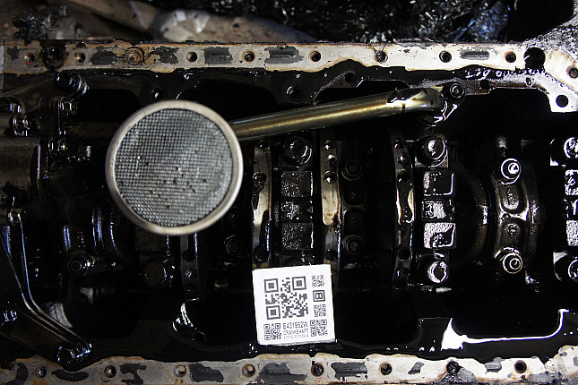 Фотография блока двигателя без поддона (коленвала) KIA J2 2665 дизель 80 л.с
