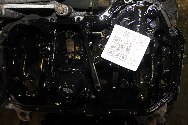 Фотография блока двигателя без поддона (коленвала) VW RA