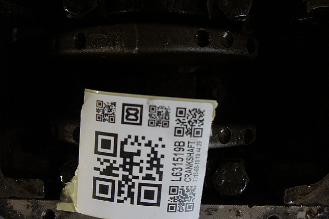Фотография блока двигателя без поддона (коленвала) BMW M 54 B 25 (256S5)