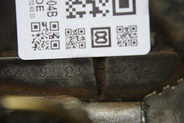 Номер двигателя и фотография площадки Nissan RD28T (Y60)