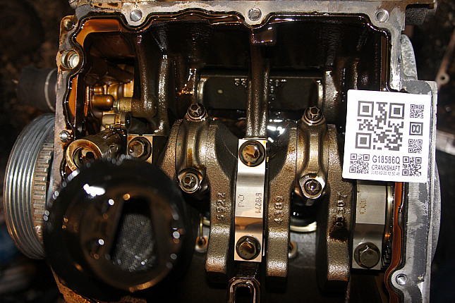 Фотография блока двигателя без поддона (коленвала) FIAT 312А.2000
