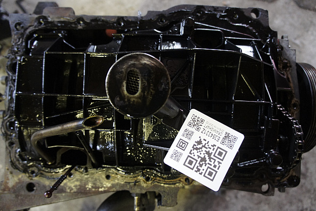 Фотография блока двигателя без поддона (коленвала) Renault F9Q 670