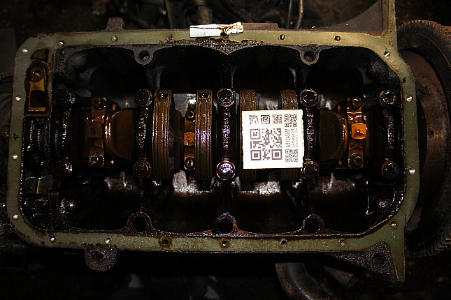Фотография блока двигателя без поддона (коленвала) BMW M 40 B 18 (184E1)