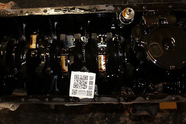 Фотография блока двигателя без поддона (коленвала) BMW M 20 B 20 (206KA)