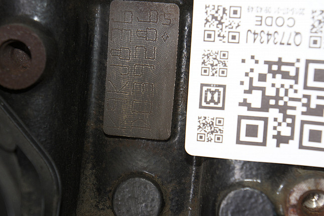 Номер двигателя и фотография площадки Renault K9K 836