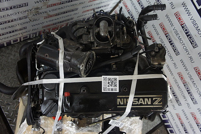 Фотография контрактного двигателя сверху NISSAN Z24i