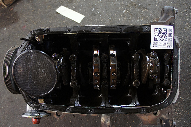 Фотография блока двигателя без поддона (коленвала) HYUNDAI G4DJ