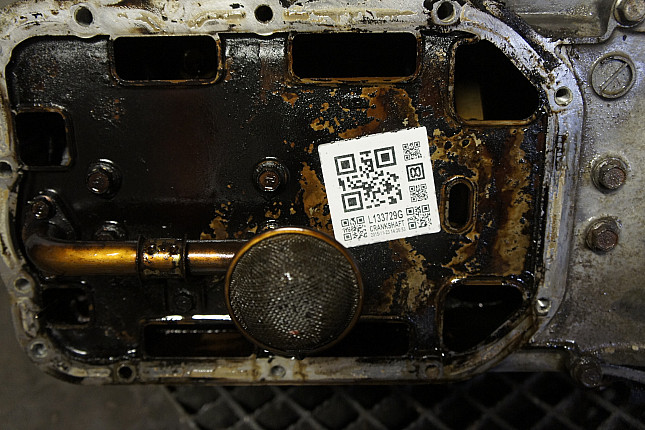 Фотография блока двигателя без поддона (коленвала) Mazda FS 