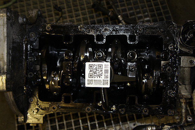 Фотография блока двигателя без поддона (коленвала) Land Rover 20 T2N