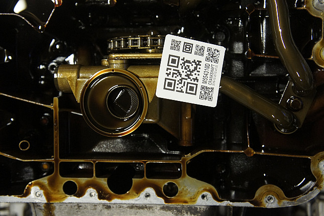 Фотография блока двигателя без поддона (коленвала) Audi AGA