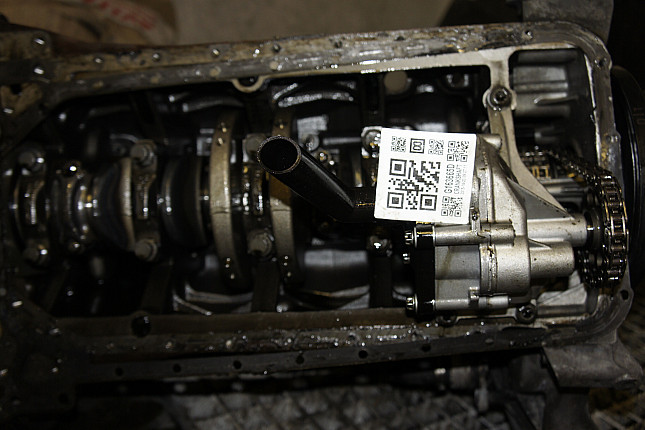 Фотография блока двигателя без поддона (коленвала) Mercedes OM 611.981