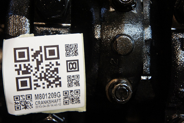 Фотография блока двигателя без поддона (коленвала) MERCEDES-BENZ OM 611.980