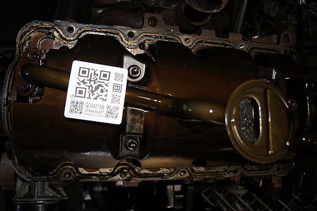Фотография блока двигателя без поддона (коленвала) Ford L1J