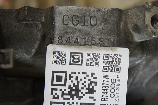 Номер двигателя и фотография площадки Nissan CG10DE