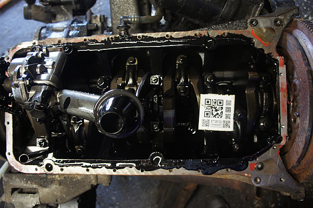 Фотография блока двигателя без поддона (коленвала) MERCEDES-BENZ OM 601.943