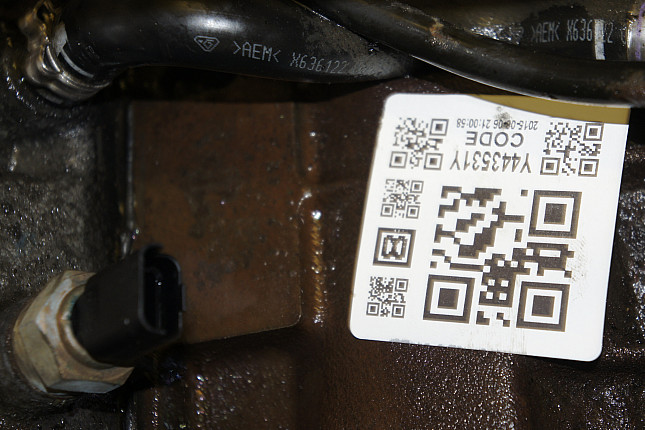 Номер двигателя и фотография площадки Land Rover 224DT