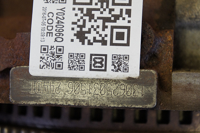 Номер двигателя и фотография площадки Land Rover 244DT