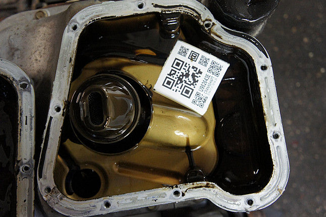 Фотография блока двигателя без поддона (коленвала) MITSUBISHI 4G93 
