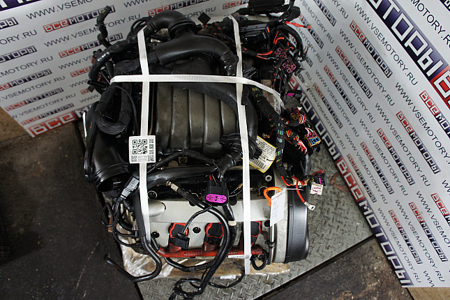 Фотография контрактного двигателя сверху AUDI BBJ