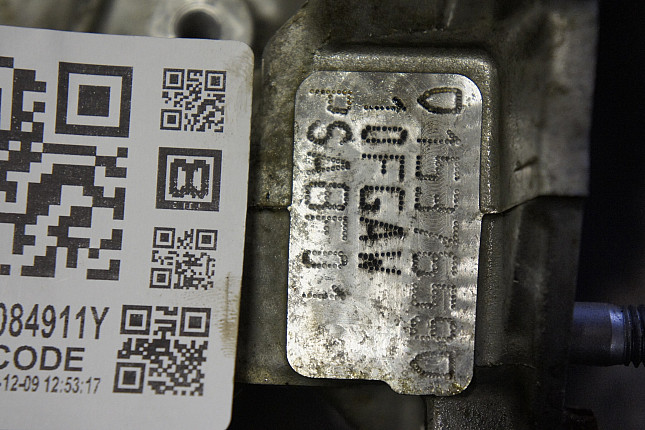 Номер двигателя и фотография площадки Citroen 8FS (EP3)