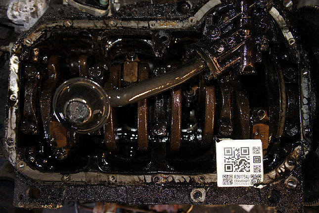 Фотография блока двигателя без поддона (коленвала) AUDI 1Z