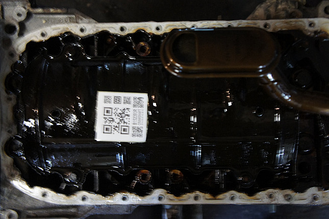 Фотография блока двигателя без поддона (коленвала) PEUGEOT RFN (EW10J4)