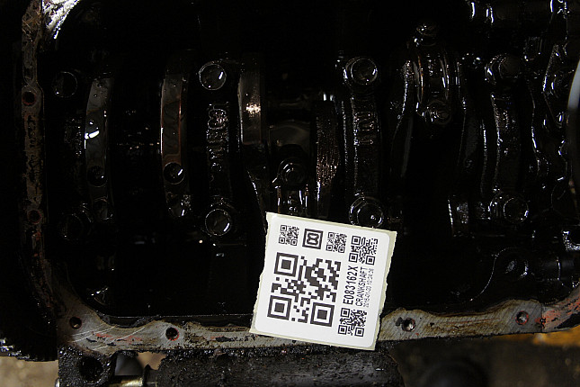 Фотография блока двигателя без поддона (коленвала) Daewoo F8CV
