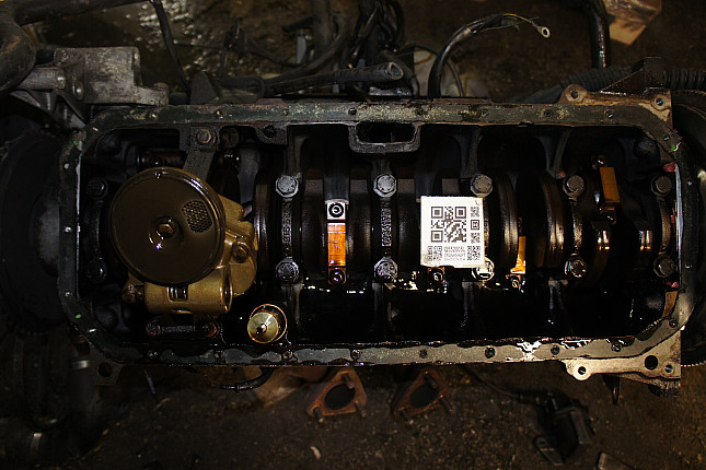 Фотография блока двигателя без поддона (коленвала) BMW M 20 B 20 (206KA)