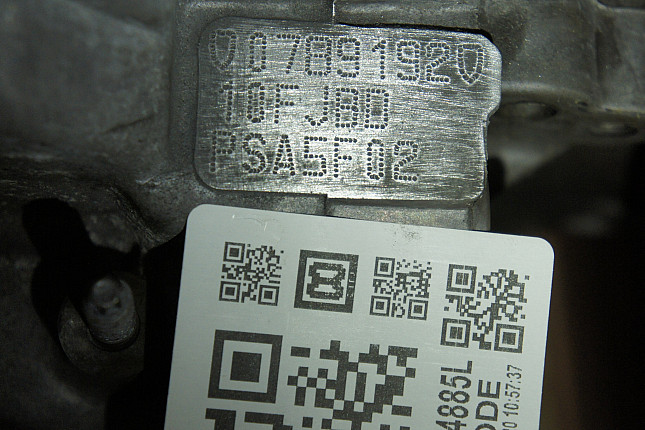 Номер двигателя и фотография площадки Peugeot 5F 02(EP6DT)