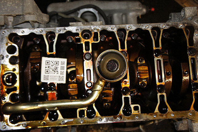 Фотография блока двигателя без поддона (коленвала) VOLVO B 5254 T2