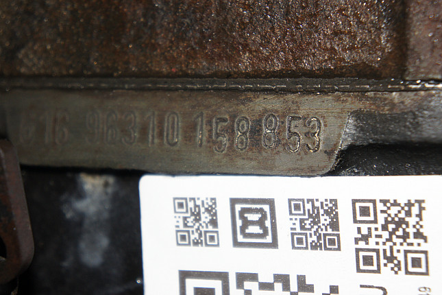 Номер двигателя и фотография площадки MERCEDES-BENZ OM 616