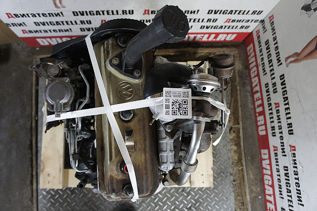 Фотография контрактного двигателя сверху VW ABL