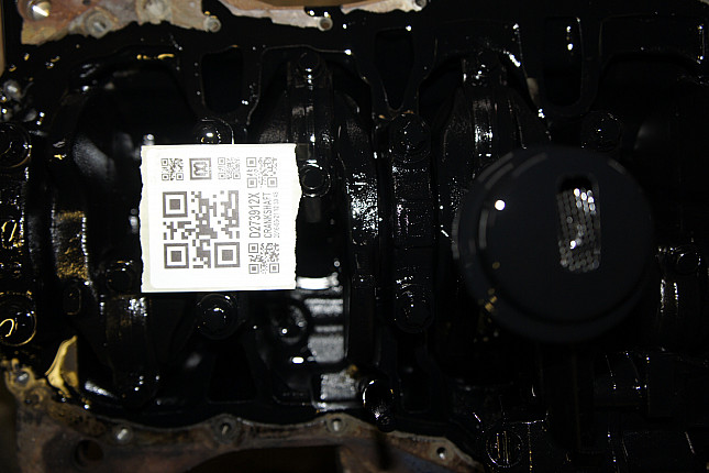Фотография блока двигателя без поддона (коленвала) Renault K9K 802