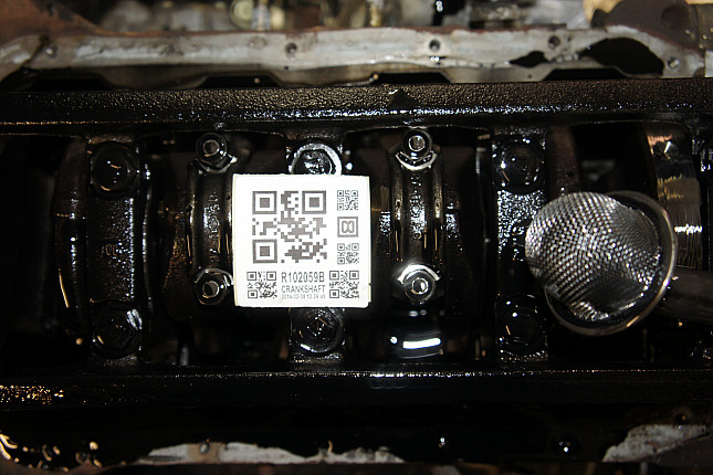 Фотография блока двигателя без поддона (коленвала) NISSAN CD20T