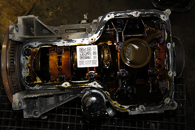Фотография блока двигателя без поддона (коленвала) Toyota 3ZZ-FE