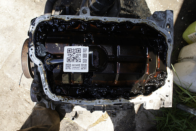Фотография блока двигателя без поддона (коленвала) Mazda KF1 