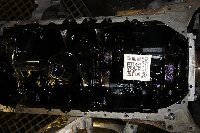 Фотография блока двигателя без поддона (коленвала) Mercedes OM 601.970